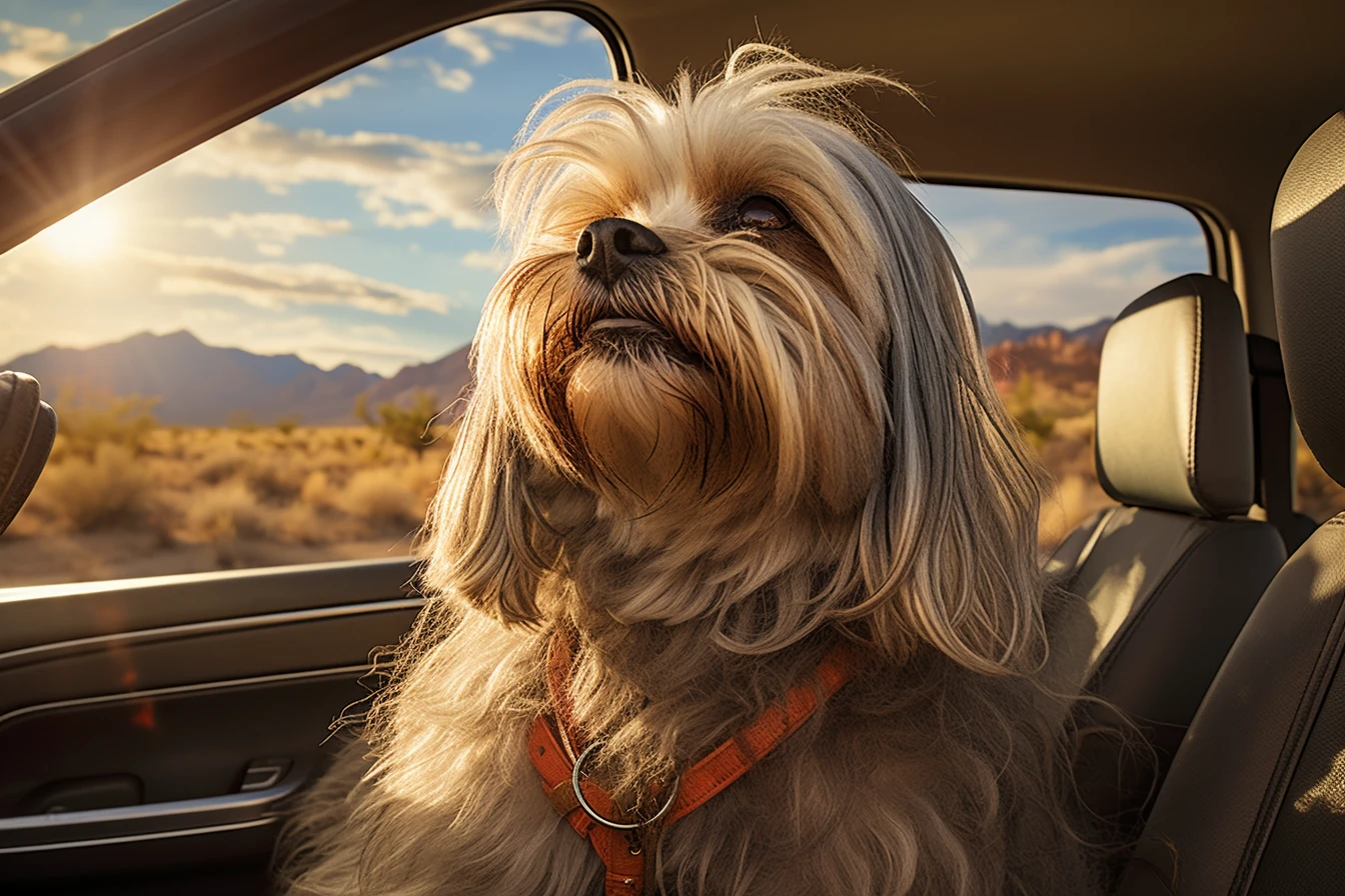 Subaru Forester Dog Car Seat for Lhasa Apsos