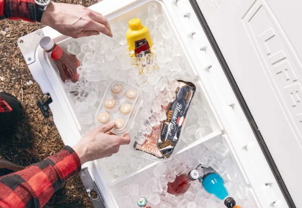 outdoor cooler with bottle opener