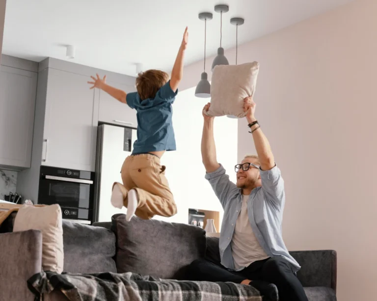 wood sideboard with glass doors