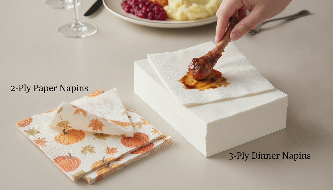 2-Ply Paper Napkins for Thanksgiving: Are They Enough?