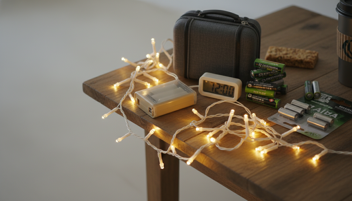LED Christmas Light Battery Life: 24–72 Hours?