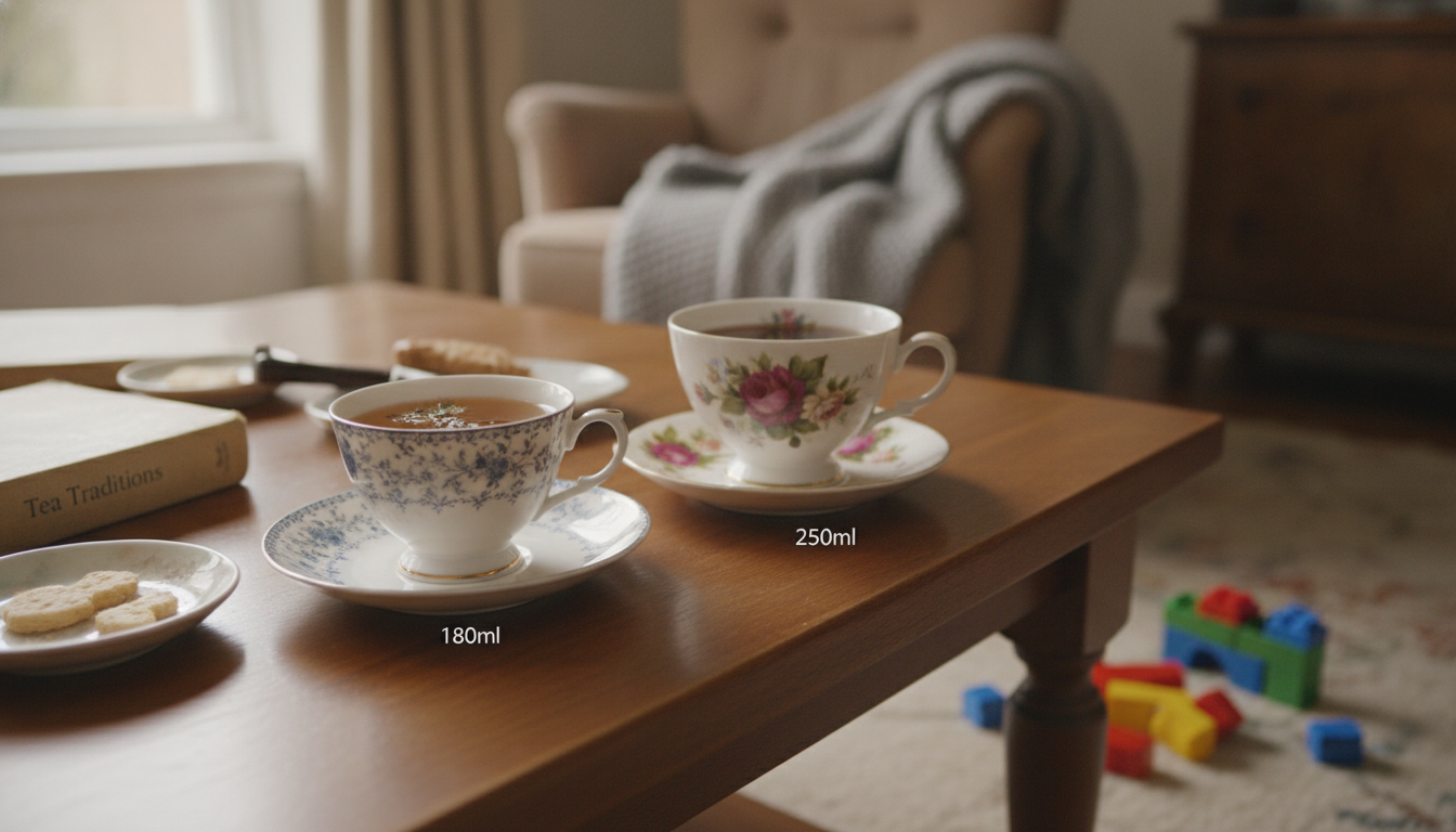 Is a 180ml Teacup Standard for Afternoon Tea?