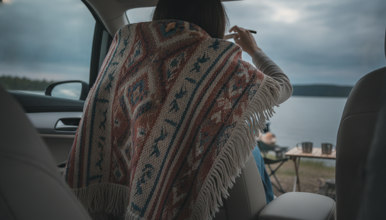 Woven Thread Blankets Outdoors: Warm or Decorative?