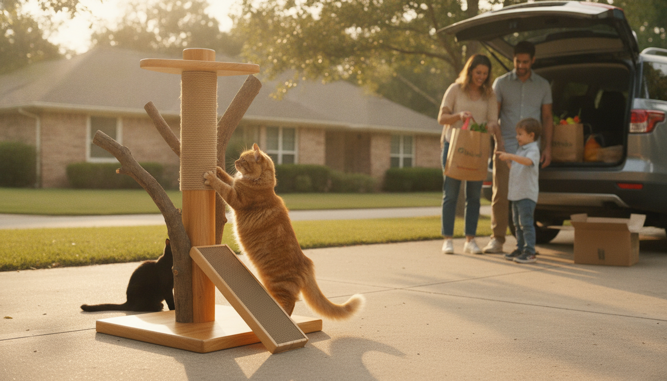Wood Scratchers for Cats: Safe Types & Setup Tips