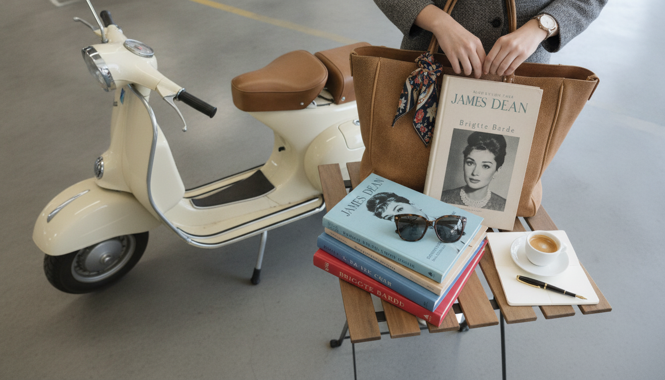 Retro Chic Icons: Audrey, Dean, Bardot & More