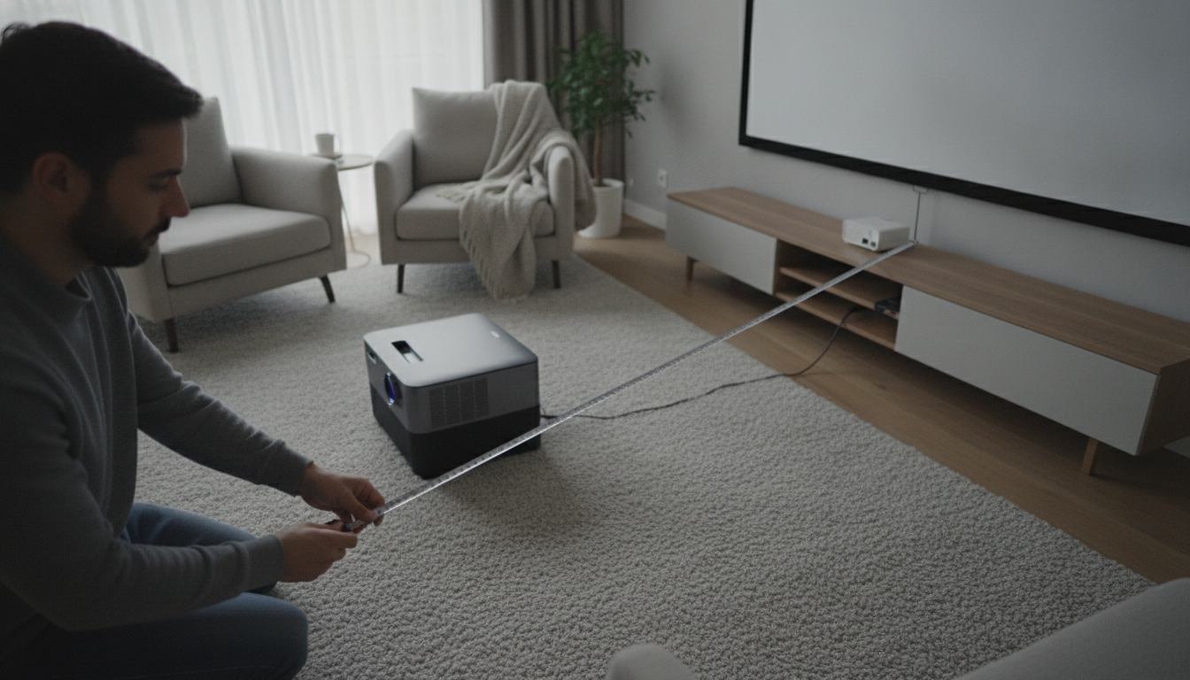 1080p Projector Screen Size & Throw Distance Guide