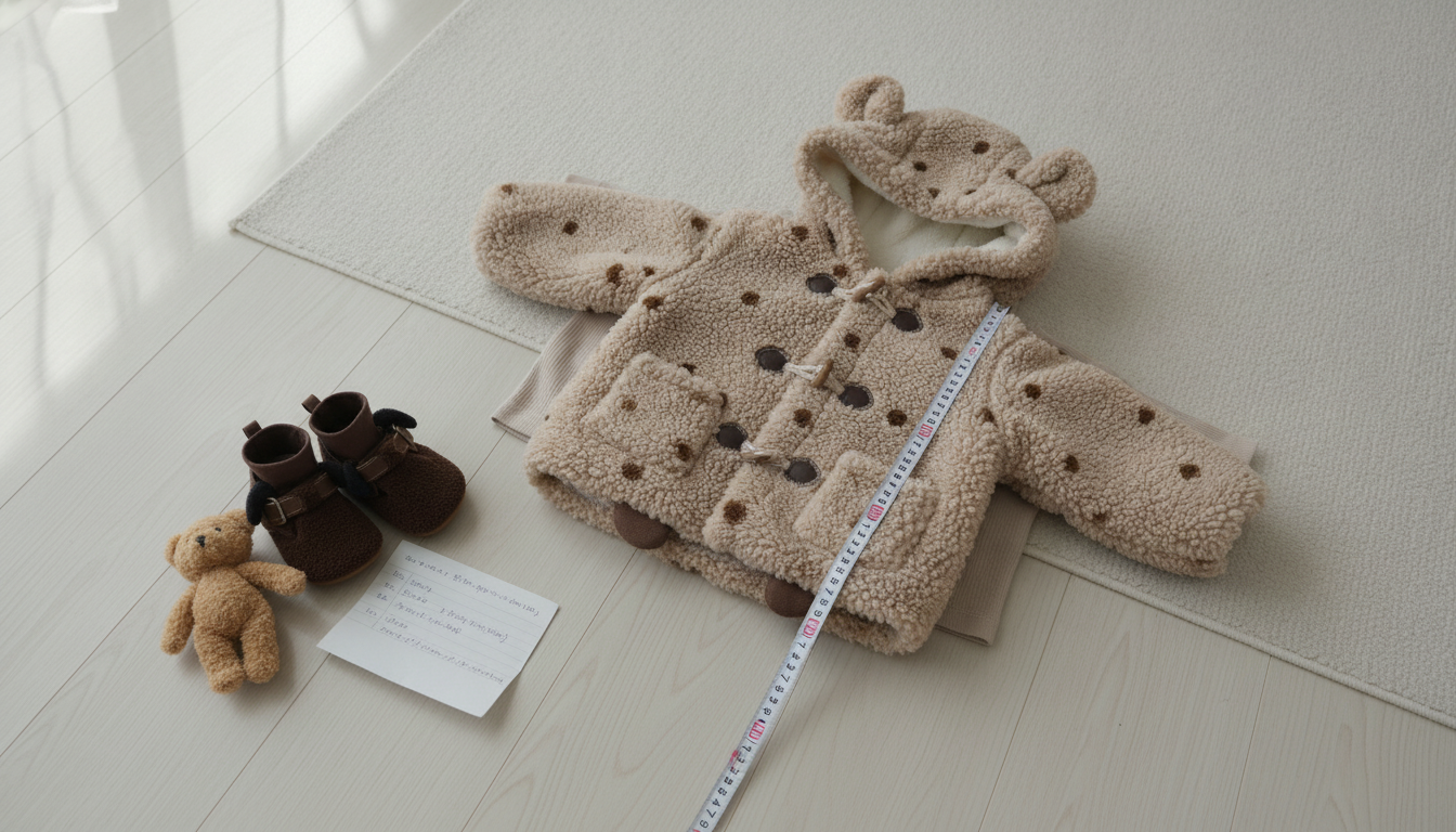Baby Hooded Fleece Jacket Sizing: Measure, Layer, Fit